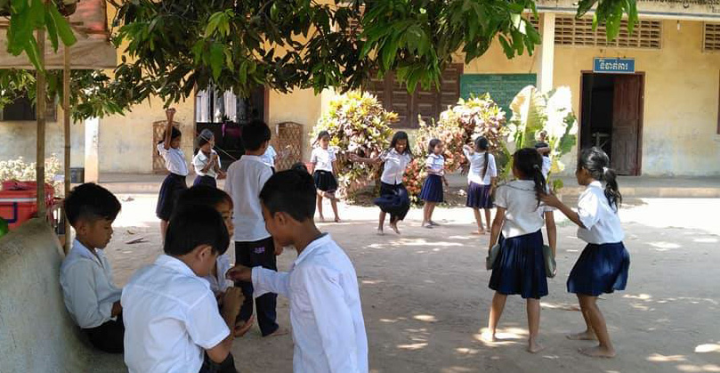 kids during recess